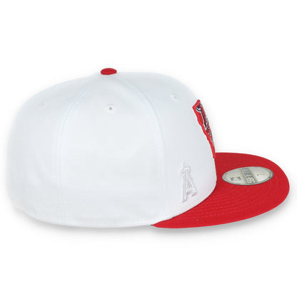 New Era Los Angeles Angels State View E1 59FIFTY-White/Red