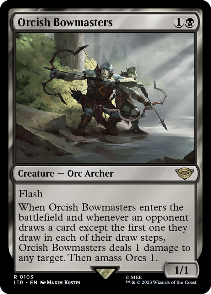 Orcish Bowmasters - Universes Beyond: The Lord of the Rings: Tales of Middle-earth (LTR)
