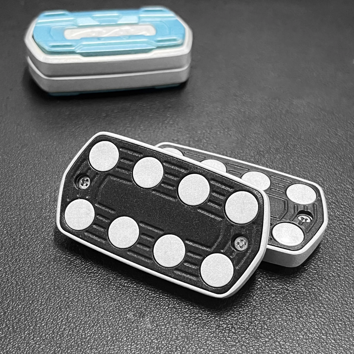 Magnetic Fidget Slider – Alloy CNC Engraved Sound Blade EDC Stress Relief ADHD Anxiety