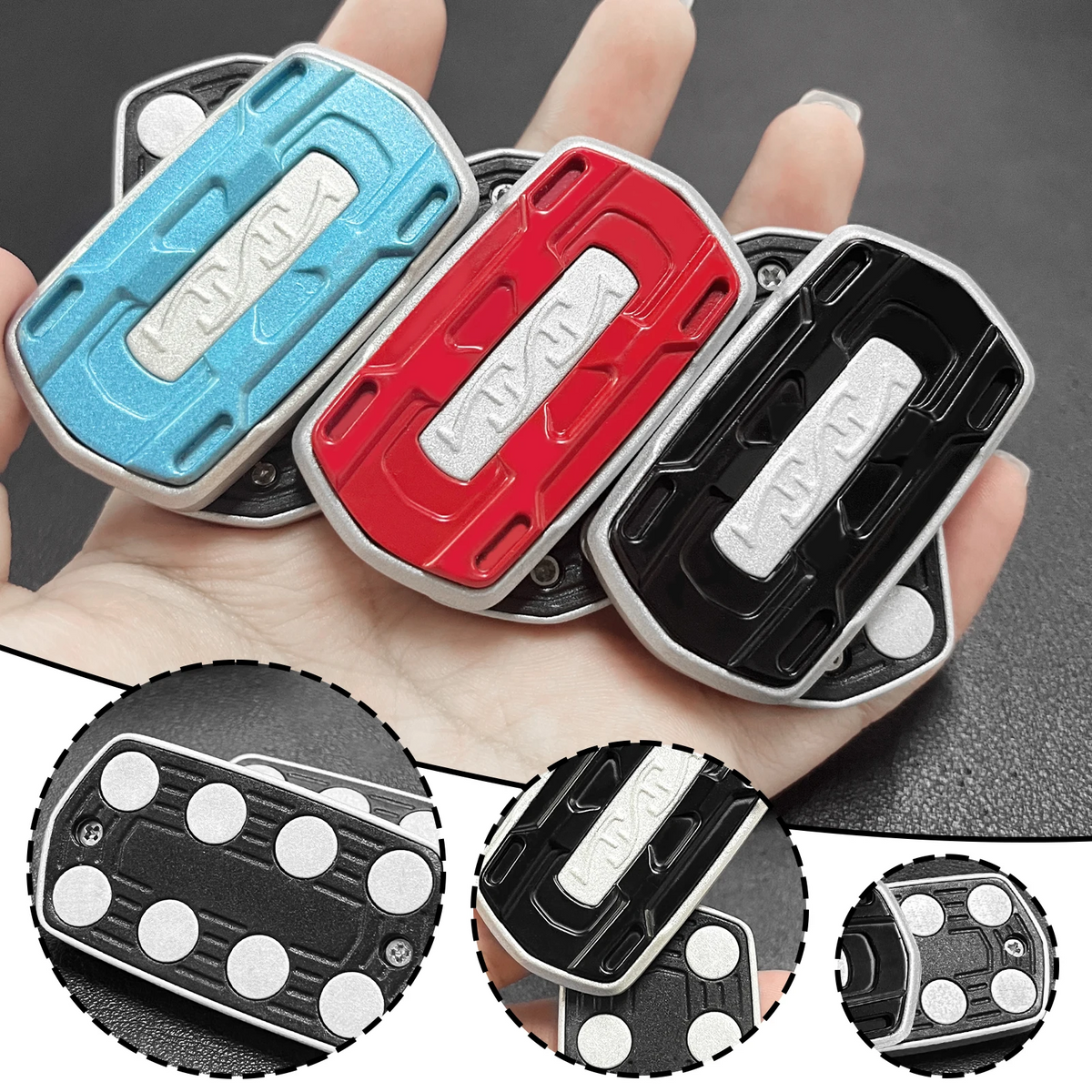 Magnetic Fidget Slider – Alloy CNC Engraved Sound Blade EDC Stress Relief ADHD Anxiety