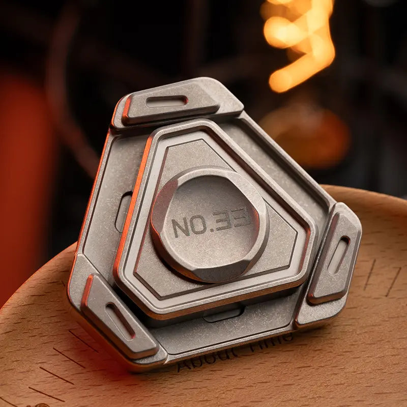 Magnetic Fidget Spinner – Gyro Heart Interactive Metal with R188 Bearings