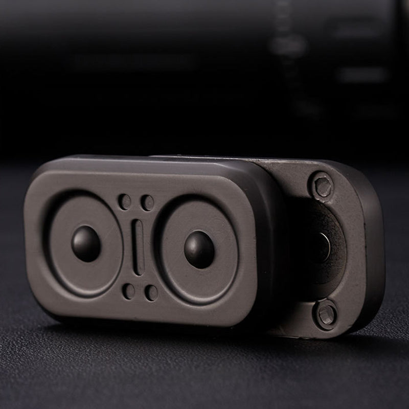 Magnetic Fidget Spinner – Owl Coin Titanium with 360° Stress Relief EDC