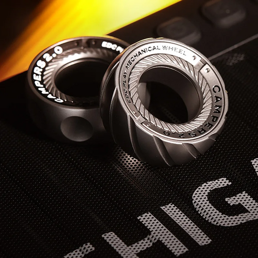 Magnetic Fidget Spinner – RelaxiSpin Rings with Stainless Steel & Brass Rings
