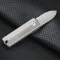 Magnetic Fidget Toy – TiSpin Blade Titanium Utility Knife with D2 Steel EDC Multi-Tool