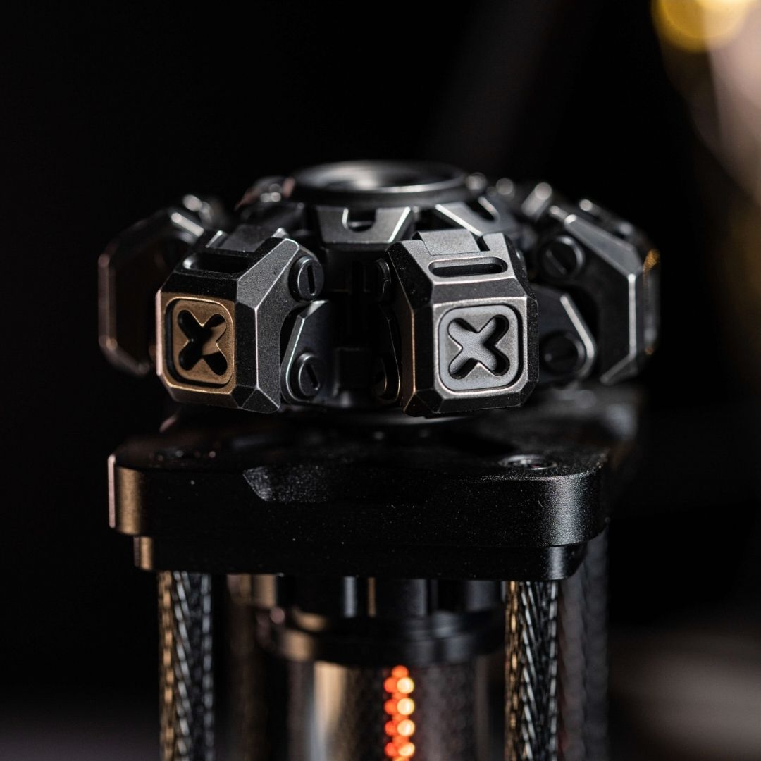 Mechanical Fidget Toy – Mecha City X Heavy-Mech with Dual Armor Deploy EDC