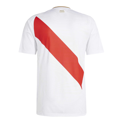 Adidas Peru Home Stadium Jersey 2024