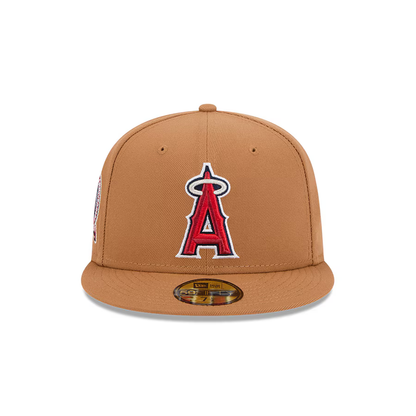 New Era Los Angeles Angels Color Pack 59FIFTY Fitted Hat-Brown