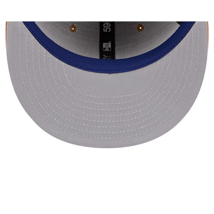 New Era Los Angeles Dodgers Color Pack 59FIFTY Fitted Hat-Brown