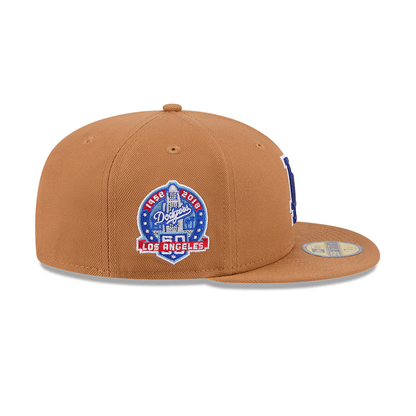 New Era Los Angeles Dodgers Color Pack 59FIFTY Fitted Hat-Brown
