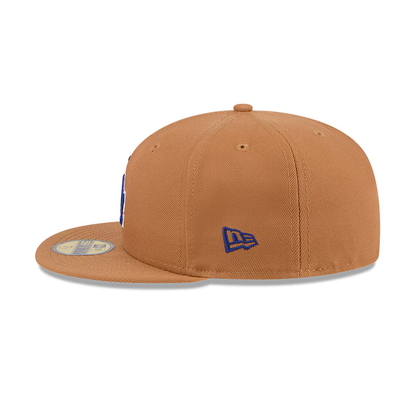 New Era Los Angeles Dodgers Color Pack 59FIFTY Fitted Hat-Brown