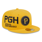 New Era Pittsburgh Pirates City Connect Icon 9FIFTY Snapback Hat-Gold
