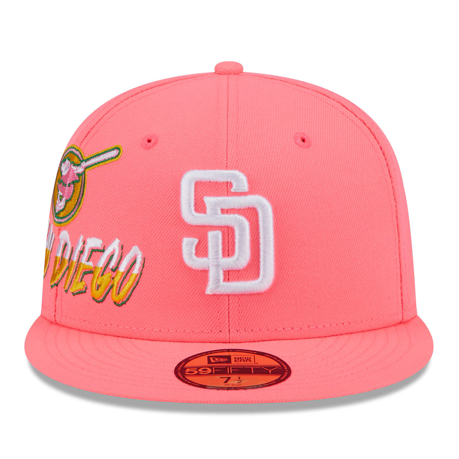 New Era San Diego Padres City Connect 9FIFTY Snapback Hat -Pink