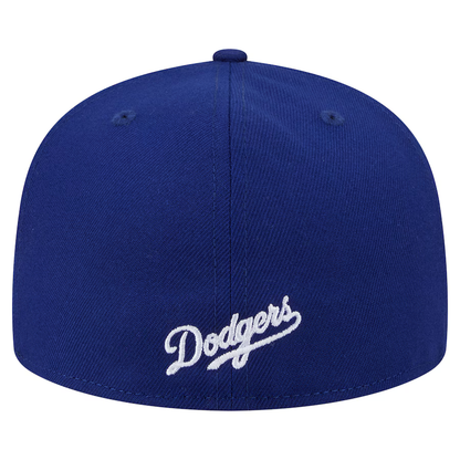 New Era Los Angeles Dodgers Overlap 59FIFTY Fitted Hat-Royal