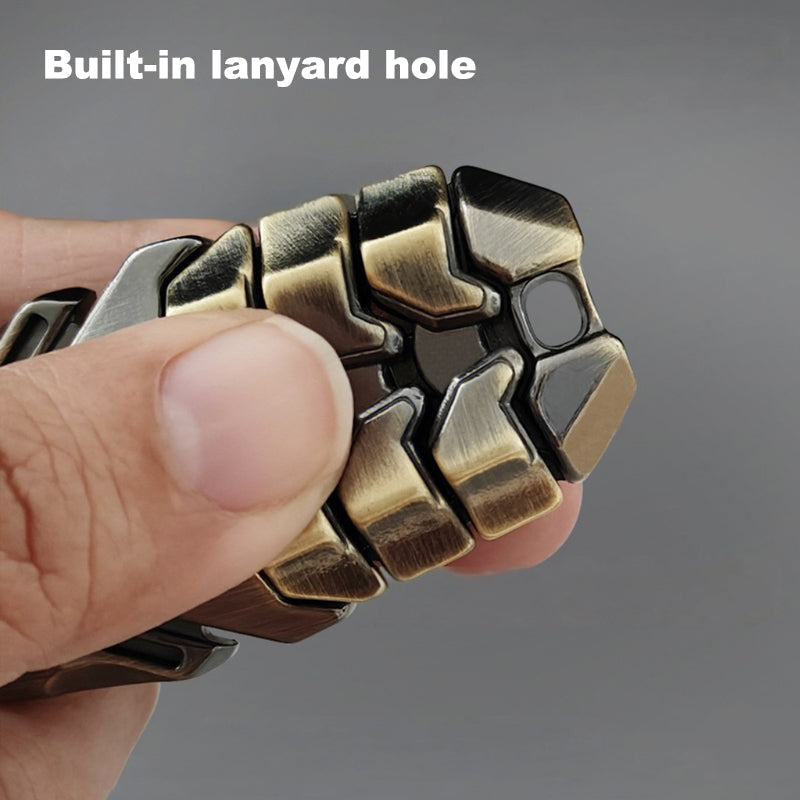 Metal Fidget Coin – Alloy Mech Bug Press Push Snap Pop Sound EDC Stress Relief Desk Toy