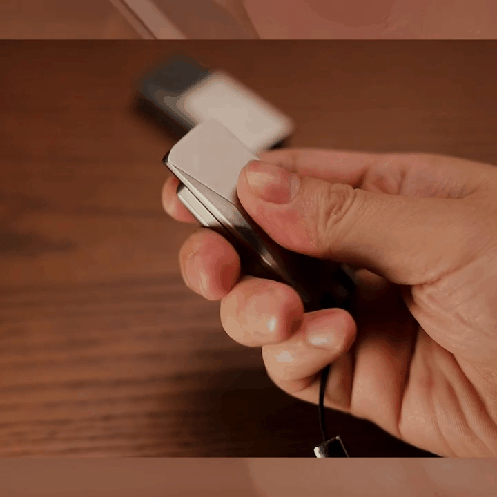 Metal Fidget Slider – Cyber Flick Twist with CyberFlick Futuristic EDC Stress Relief Toy