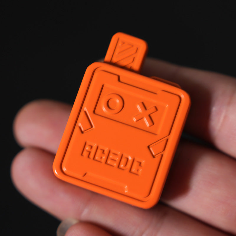 Metal Fidget Slider – Toy Bunny for Desk Breaks, Collecting, And Tactile Everyday Carry