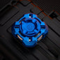 Metal Fidget Spinner – Nebula in Gyre M4 Mortise & Tenon with Four-Leaf Linkage