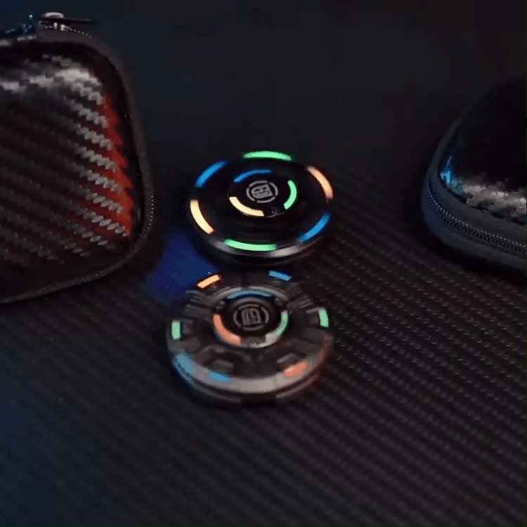 Metal Fidget Spinner – NovaDisc 2-in-1 with Spin & Slide Mechanism