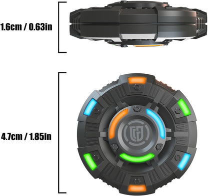 Metal Fidget Spinner – NovaDisc 2-in-1 with Spin & Slide Mechanism