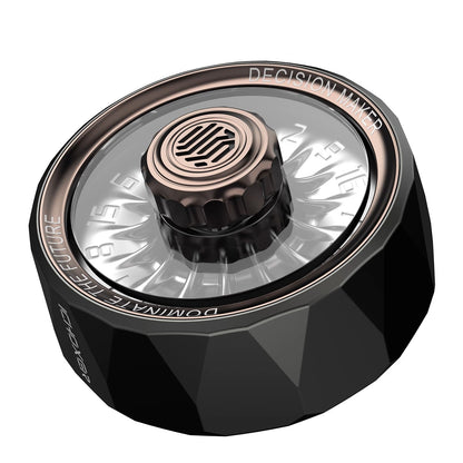 Metal Fidget Spinner – Rechargeable Torque Wheel Dual-Direction