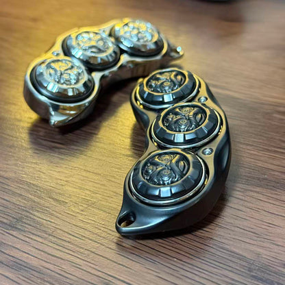 Metal Fidget Spinner – TriCore Pod Precision All- EDC with High-Grade Alloy Bearing