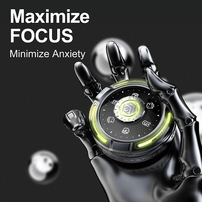 Metal Fidget Spinner – Wheel of Fate Smooth Spin EDC Stress Relief Focus Desk Toy