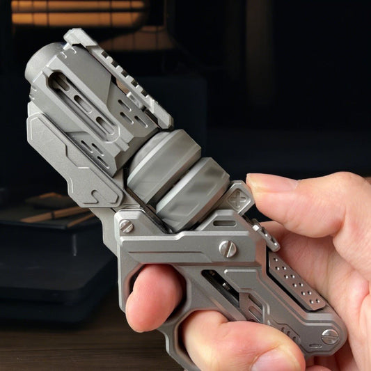 Metal Fidget Toy – Gun Shaped Zinc Alloy Stress Relief EDC Anxiety Relief