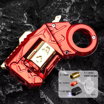 Metal Fidget Toy – Nano-Fission Alloy Multi-Fun Launcher with Eject, Spin & Relieve