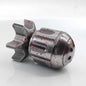 Metal Fidget Toy – RocketDice Rotating Dice Set with Zinc Alloy Bullet-Inspired EDC