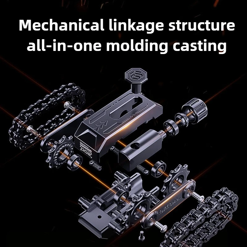 Metal Fidget Toy – Sphere Tank Roller Design Alloy Rotating Mechanism Stress Relief EDC