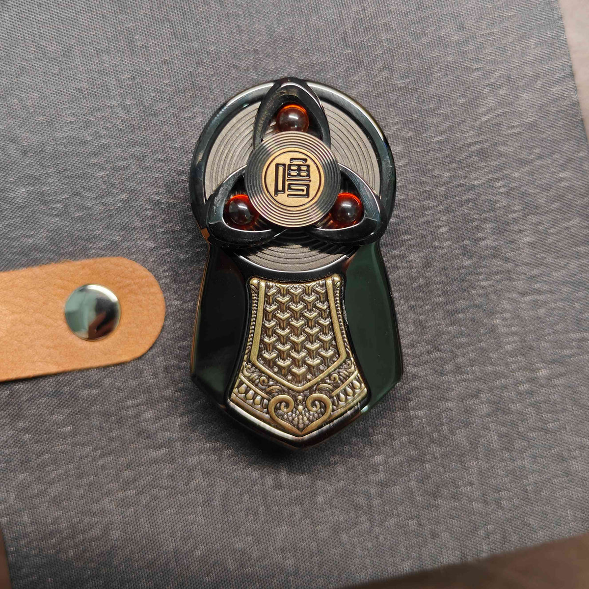 Metal Fidget Toy – Tang Xuan Jia with Ancient Chinese General Command Token Design
