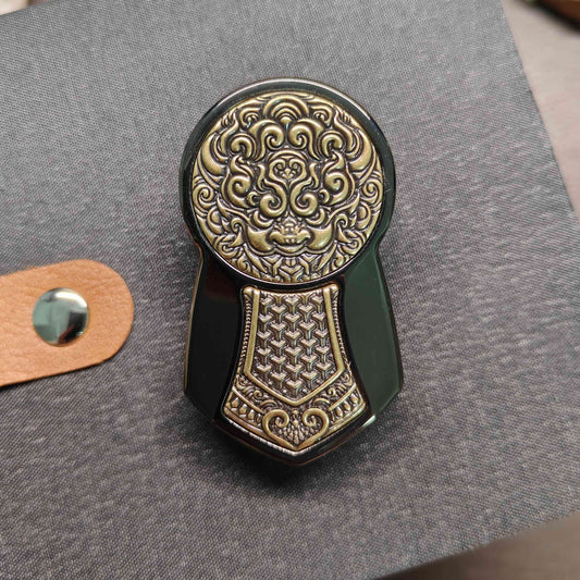 Metal Fidget Toy – Tang Xuan Jia with Ancient Chinese General Command Token Design