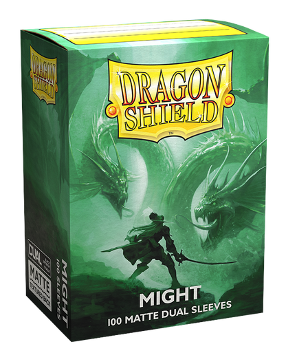 Dragon Shield Sleeves: Might Standard Dual Matte (Box Of 100)