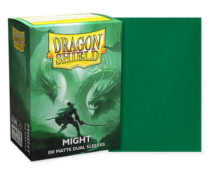 Dragon Shield Sleeves: Might Standard Dual Matte (Box Of 100)