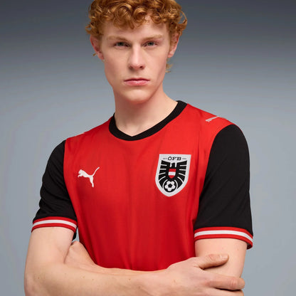 Puma 2026 Austria Men's Stadium Home Soccer Jersey