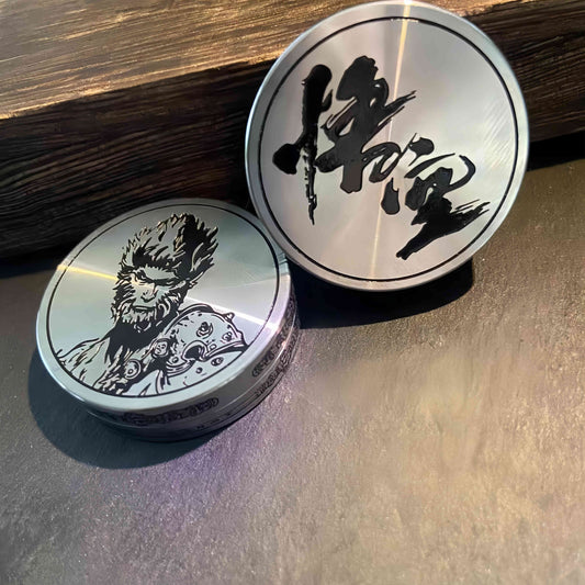 Ratchet Fidget Coin – Wukong Pop & with Stainless Steel Toy for Desk Breaks, Collecting