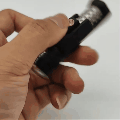 Ratchet Fidget Slider – Titanium 2-Stage Mechanical Smooth Rotation EDC Stress Relief Desk