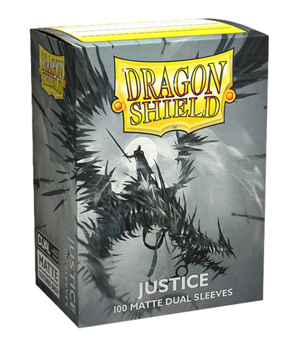Dragon Shield Sleeves: Justice Standard Dual Matte (Box Of 100)