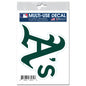 Oakland A's All Surface Decals 3" X 5"