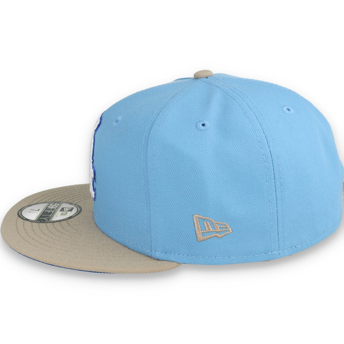 New Era Chicago White Sox 2005 World Series Side Patch 59FIFTY Fitted Hat-Sky Blue/Camel