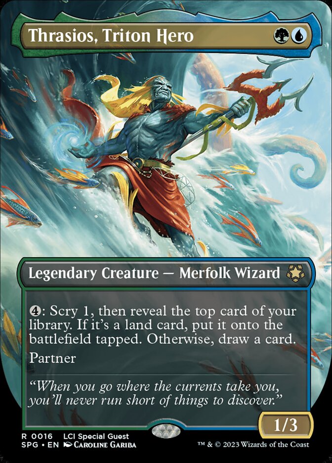 Thrasios, Triton Hero (Borderless) - Special Guests (SPG)