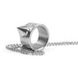 Spike Ring – 304 Stainless Steel with Concealed Rotation Self Defense Size 12