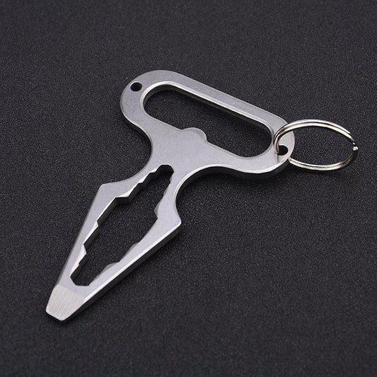 Stainless Steel EDC Keychain Tool – 304 Stinger with Multi-Function Self Defense