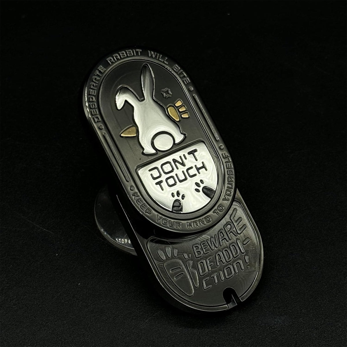 Stainless Steel Fidget Slider for Desk Breaks, Collecting, And Tactile Everyday Carry