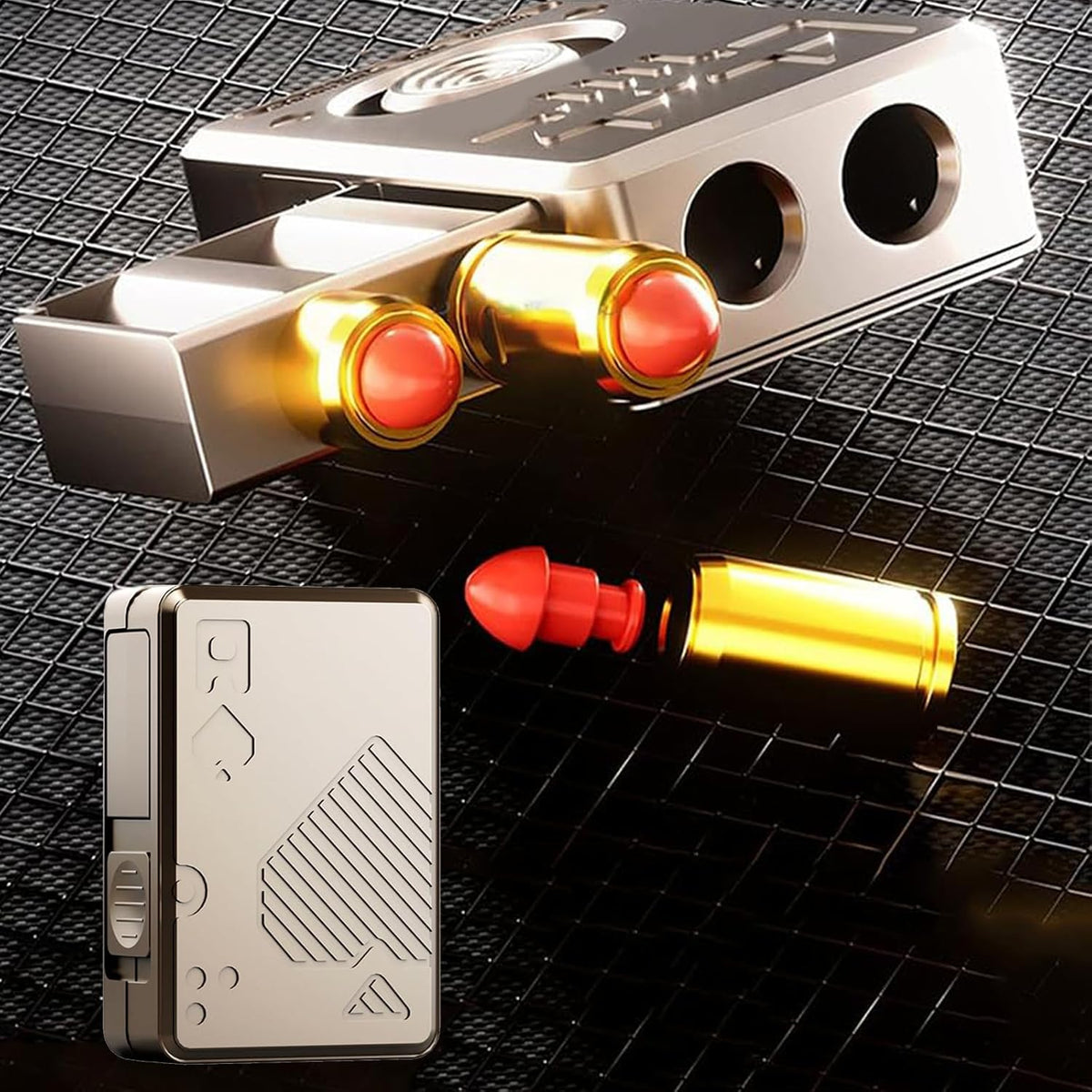 Stainless Steel Fidget Slider – TriggerCards for Desk Breaks, Collecting, And Tactile