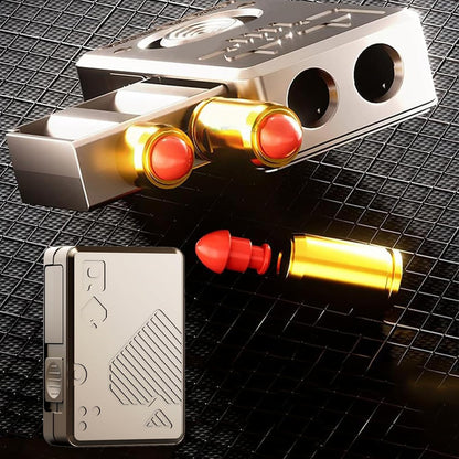 Stainless Steel Fidget Slider – TriggerCards for Desk Breaks, Collecting, And Tactile