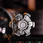 Stainless Steel Fidget Spinner – Machinarium with Dual Ring EDC