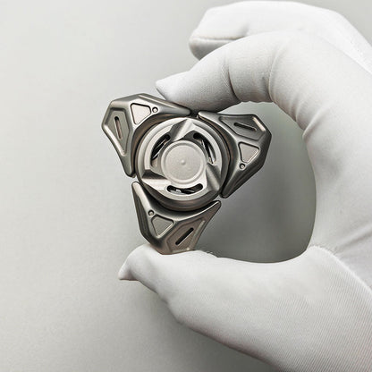 Stainless Steel Fidget Spinner – Metal Armor-Breaking Transformation