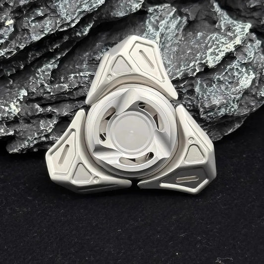 Stainless Steel Fidget Spinner – Metal Armor-Breaking Transformation