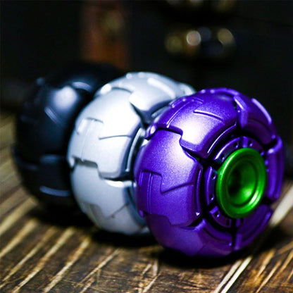 Stainless Steel Fidget Spinner – Metal Mecha Transforming with AlphaRevolve EDC